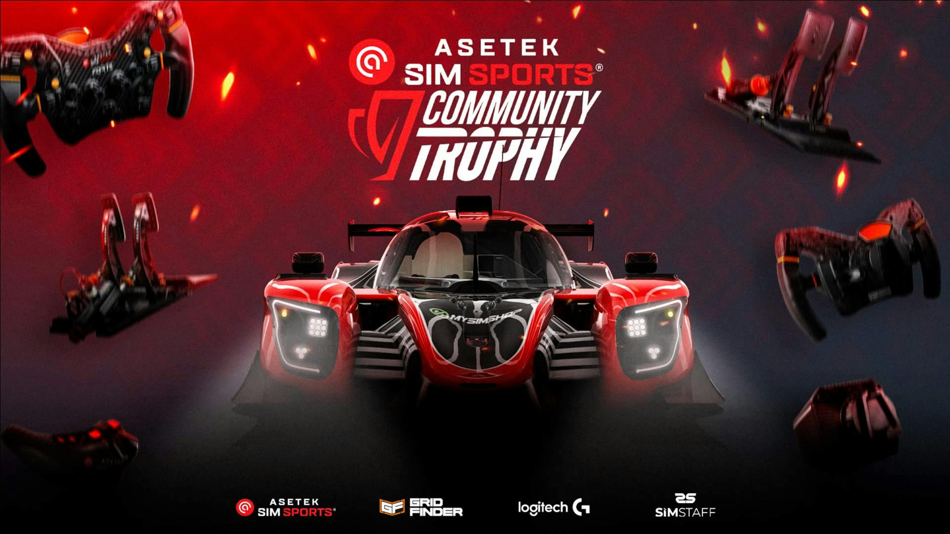 The Asetek Simsports Community Trophy cover image