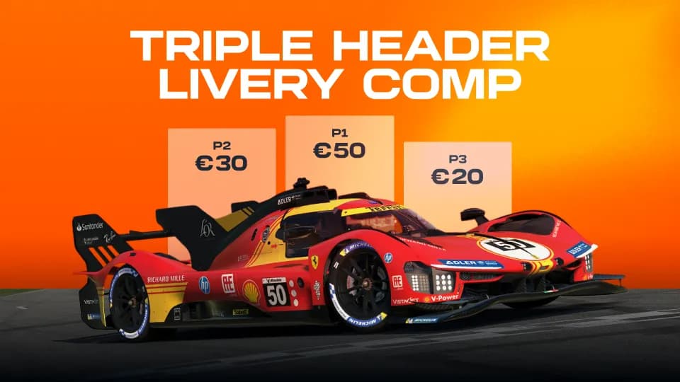 Grid Finder Triple Header Livery Competition!