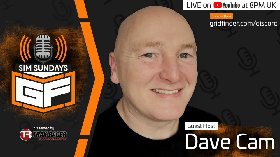 “Pass the sprouts to the YouTuber” iRacing Streamer, Dave Cam, harks back to the age of dial-up internet and talks about his love of “the craft”