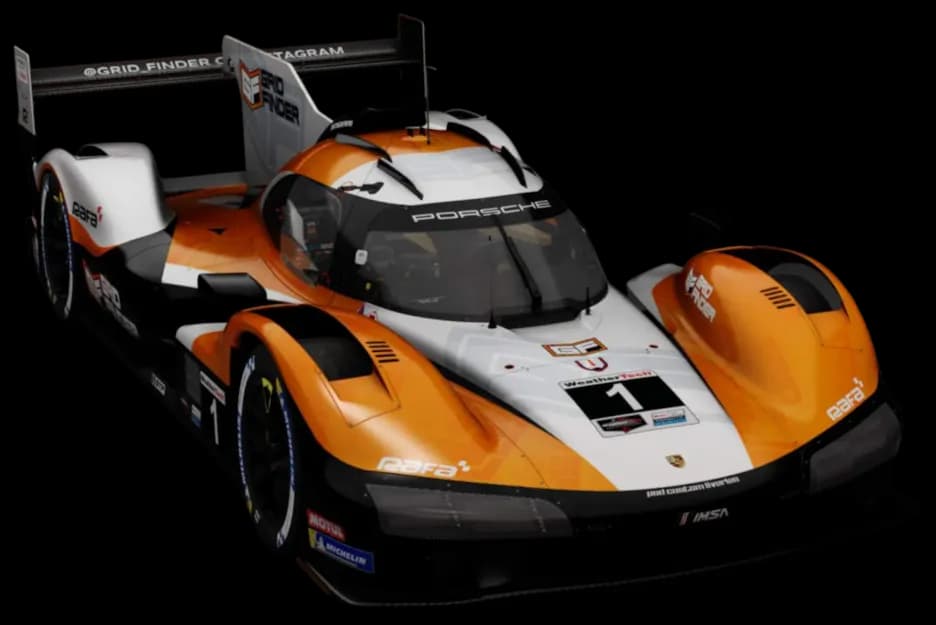 An image showing a list of drivers on the Grid Finder website